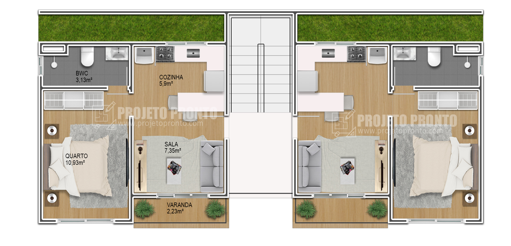 apartamento 1 quarto studio