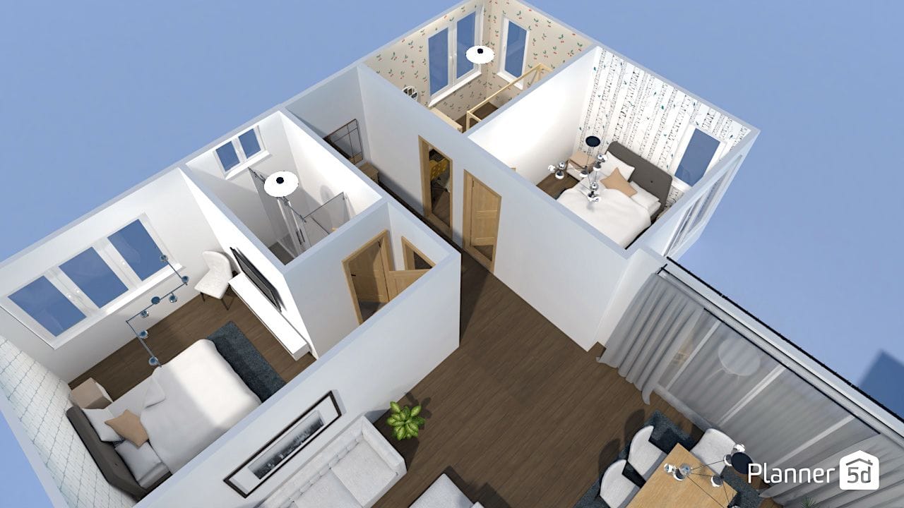 plantas de apartamentos modernos