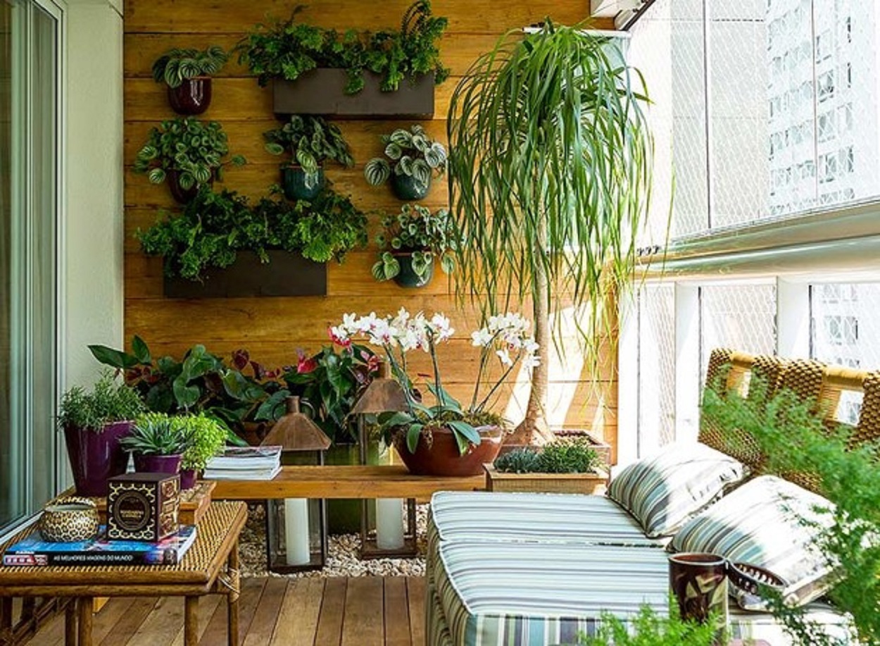 plantas para sacada com horta
