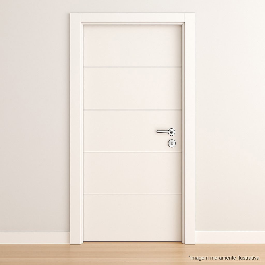 porta branca para apartamento