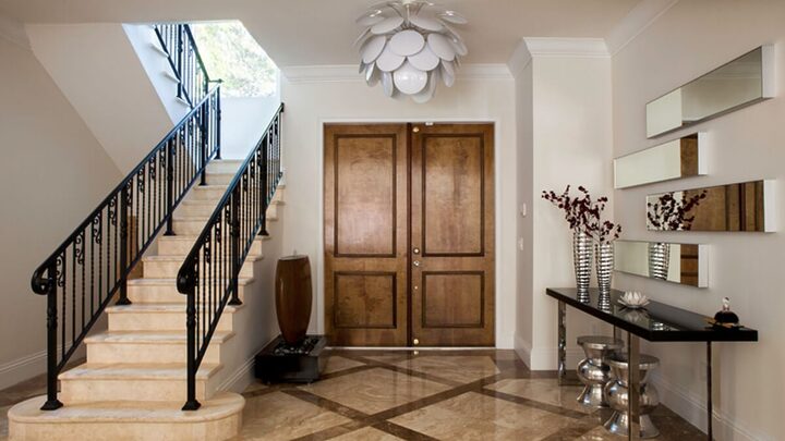 porta de entrada apartamento alumínio