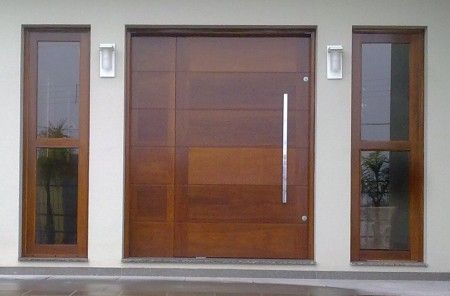 Porta de apartamento com fechadura rolete