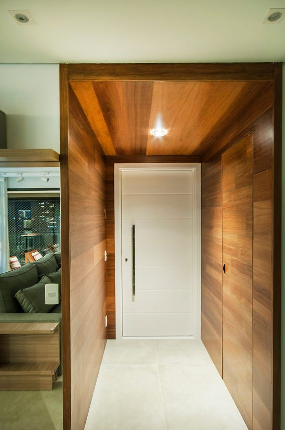 Porta de entrada para apartamento