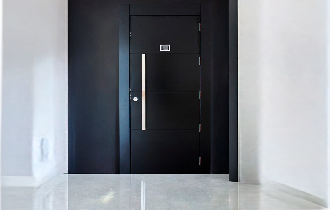 Porta invisível para apartamento