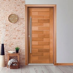 Porta acústica para apartamento
