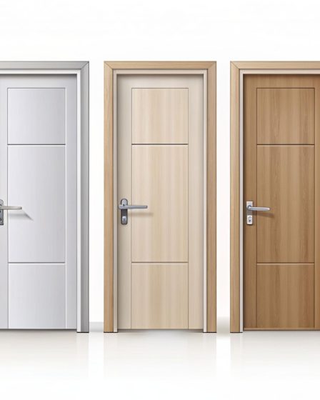 Portas de apartamento com tecnologia