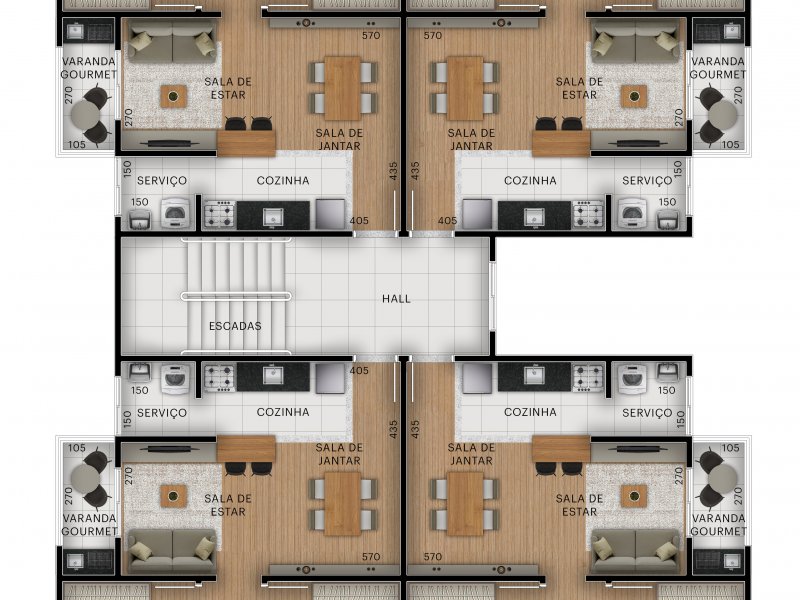 custo reforma apartamento 50m2