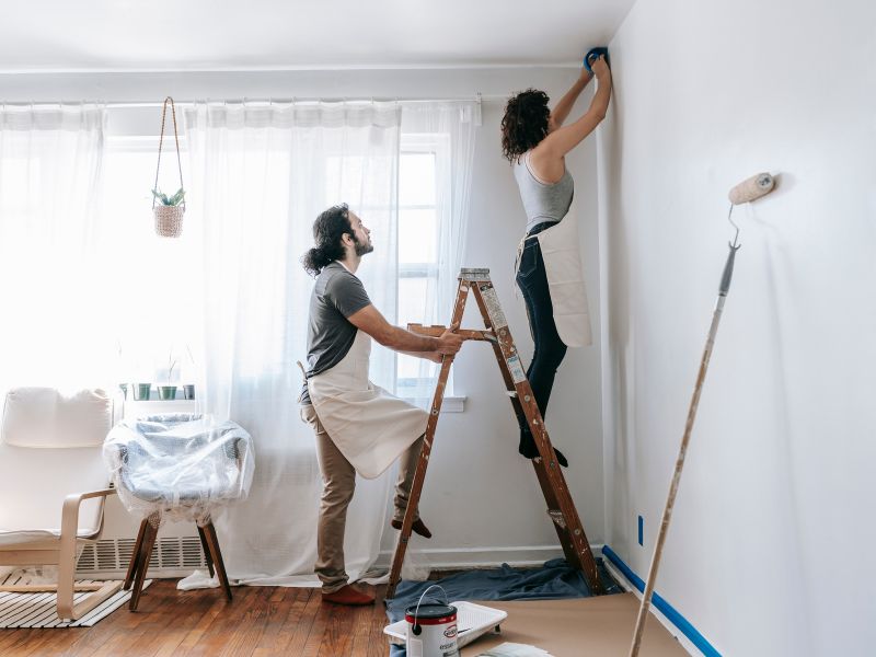 quantidade de tinta para apartamento 50m2