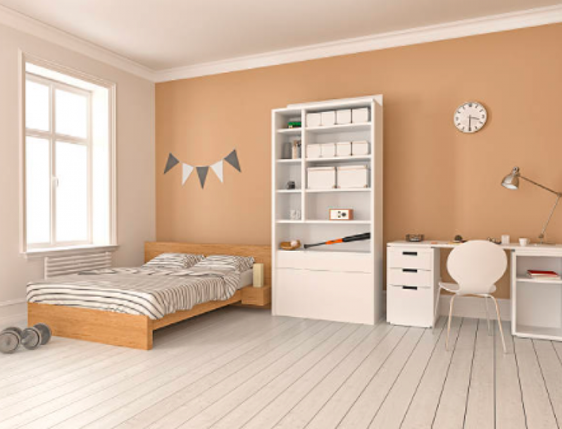 quarto de criança pequeno funcional