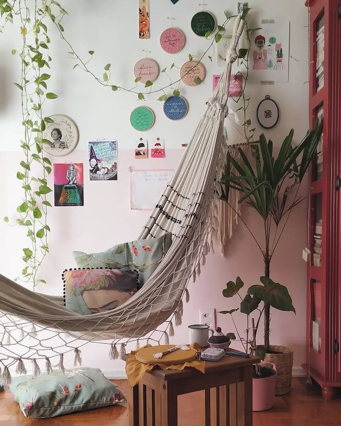 onde colocar rede em apartamento pequeno