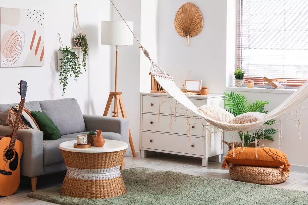 Rede de nylon para apartamento
