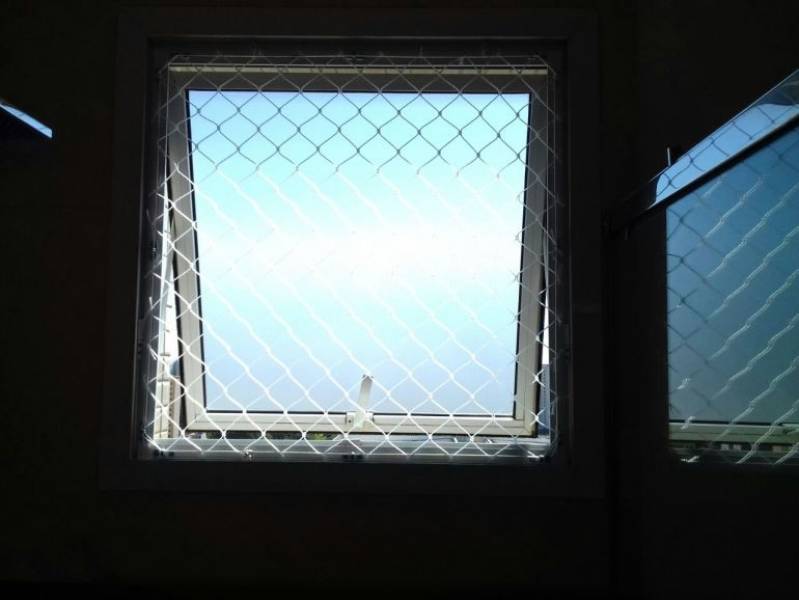 rede de proteção para janela de apartamento para crianças