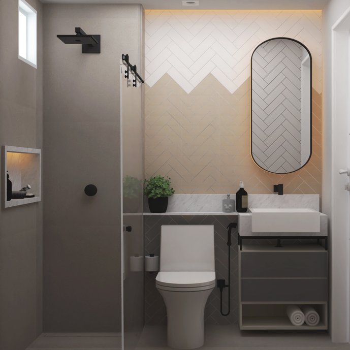 ideias banheiro pequeno apartamento