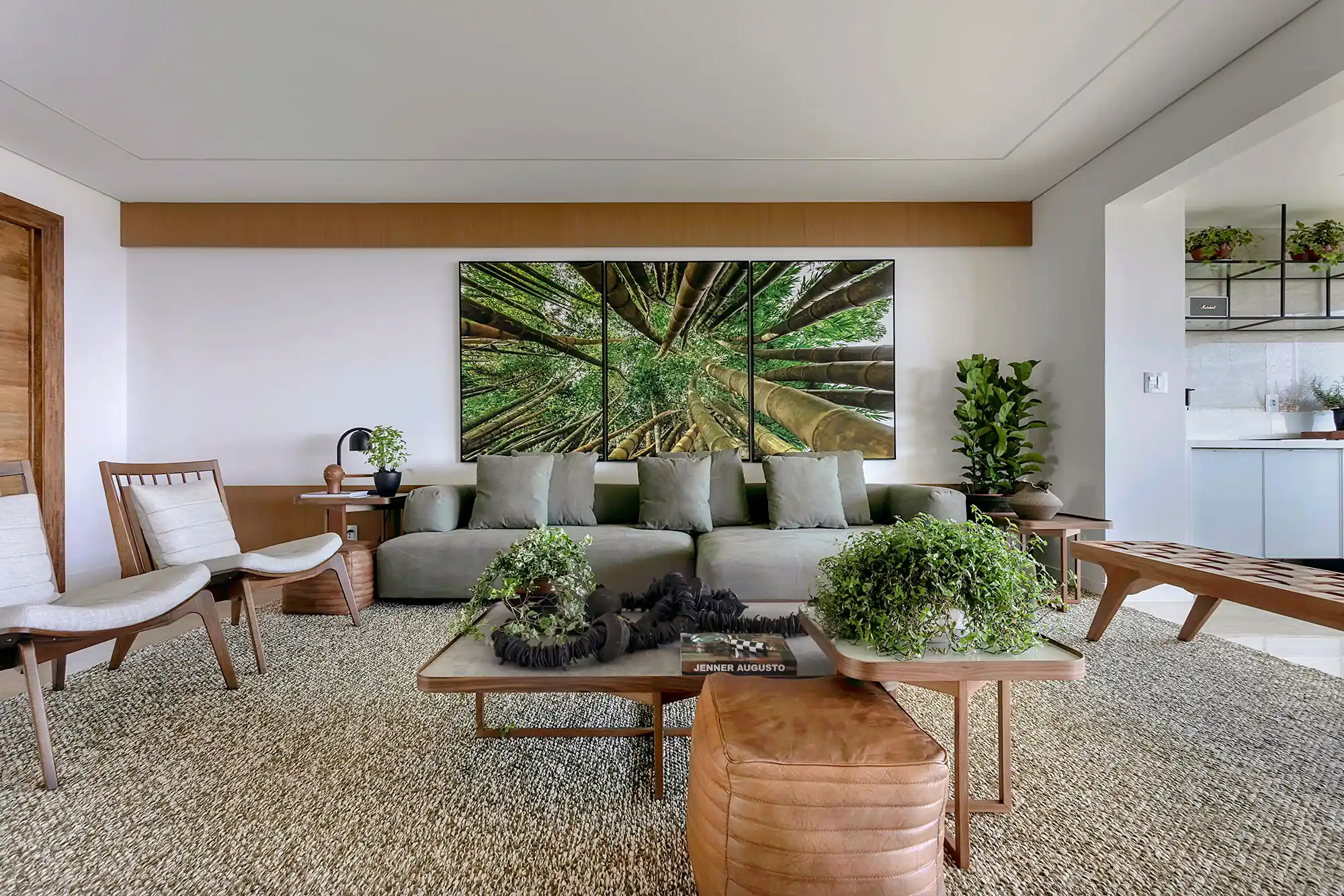 apartamento pequeno decorado sala