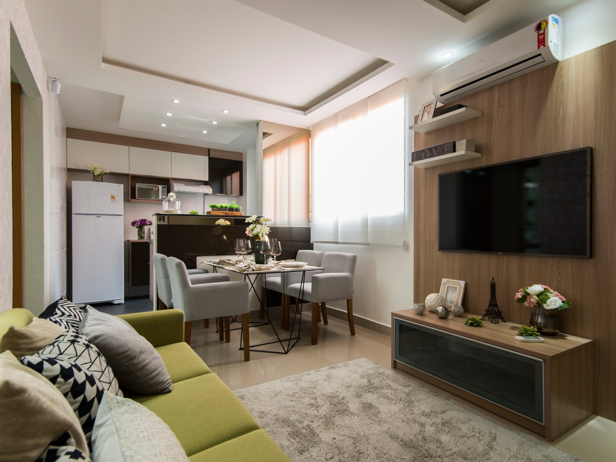 como decorar sala mrv