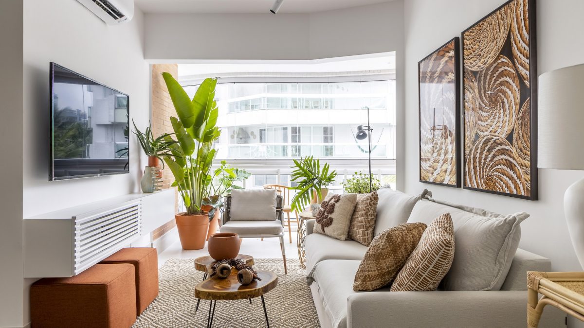 decoração sala apartamento pequeno