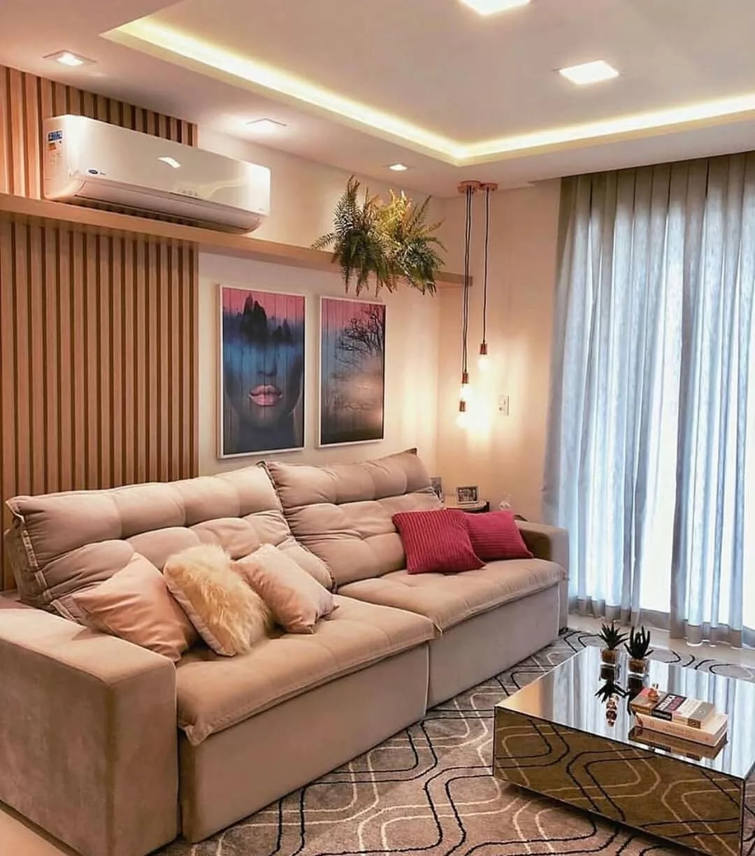 como decorar sala de apartamento simples