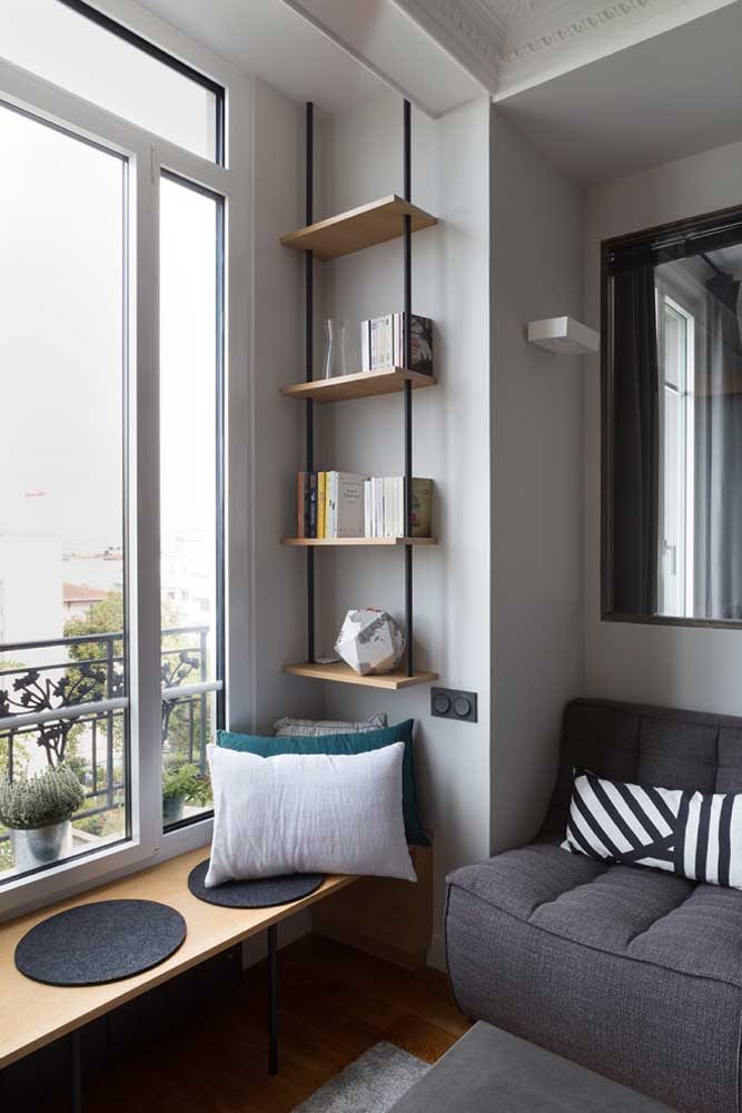 sala de apartamento simples e bonita