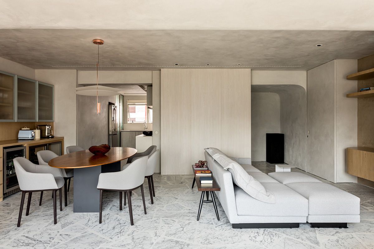 mesa de jantar para apartamento pequeno