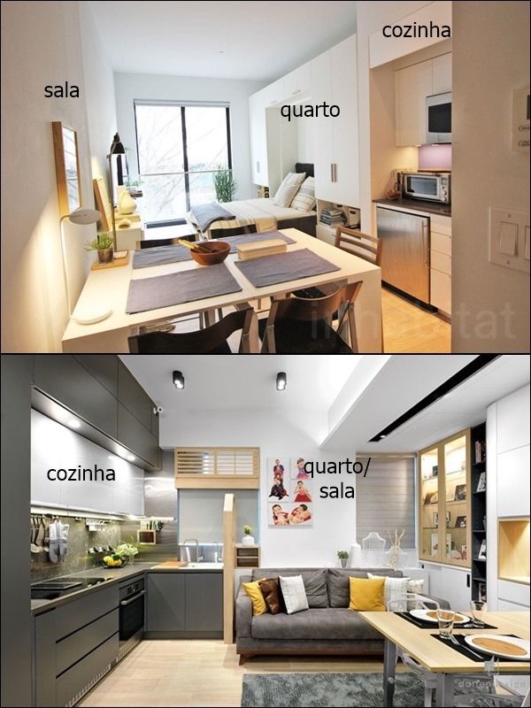ideias sala e cozinha integradas