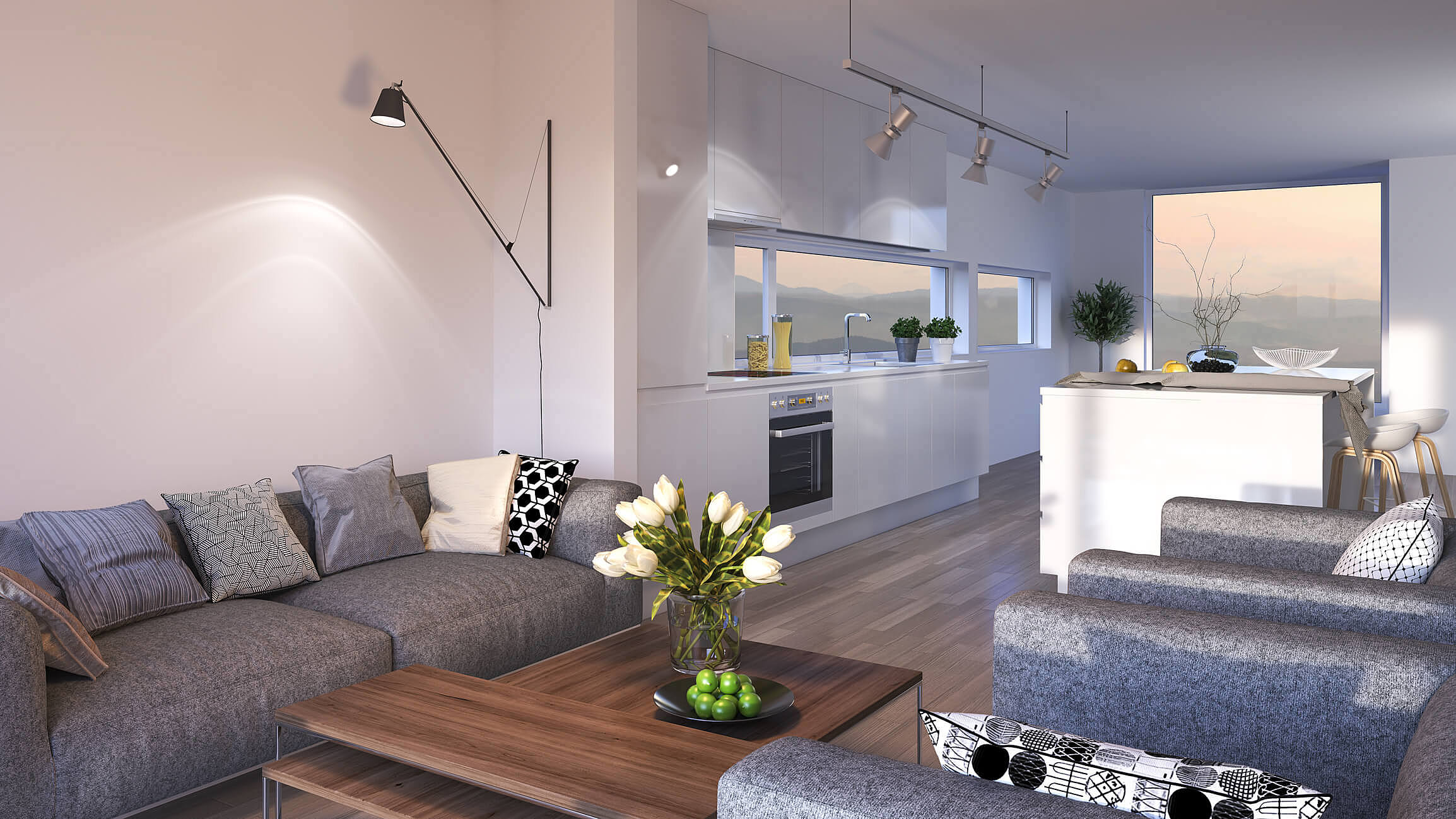 apartamento pequeno sala cozinha integrada dicas