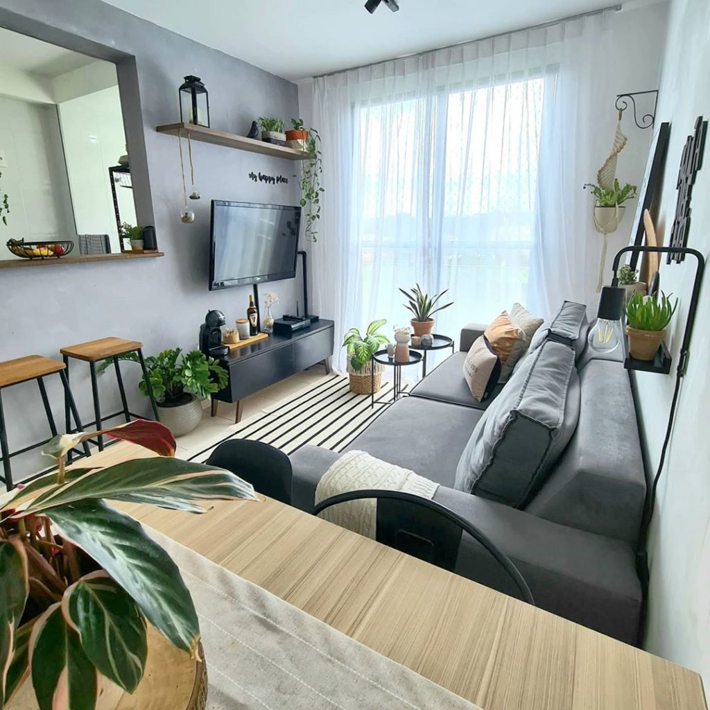 como decorar sala pequena com pouco dinheiro