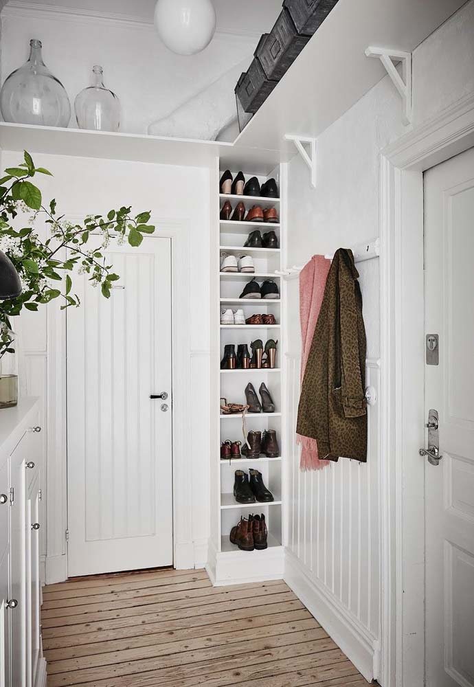 melhor sapateira para entrada de apartamento
