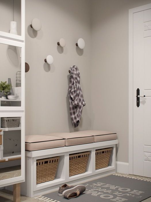 solução de armazenamento para sapatos em apartamentos