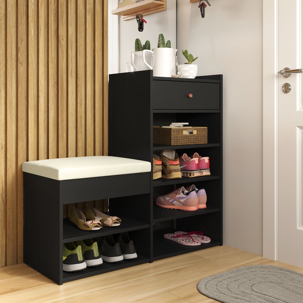 sapateira compacta para apartamento