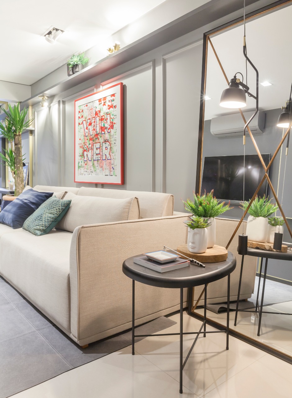 sofá modular para apartamento