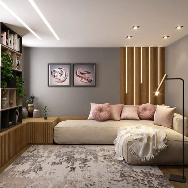 Sofá-cama compacto