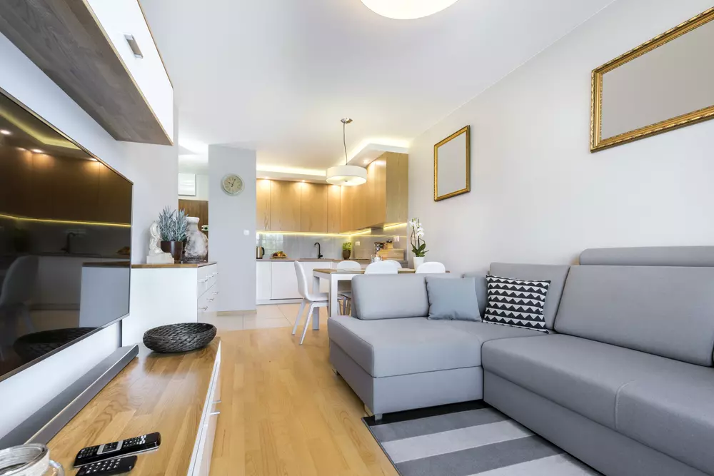 Sofá modular para apartamento