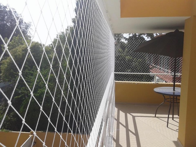 Tela de segurança para varanda