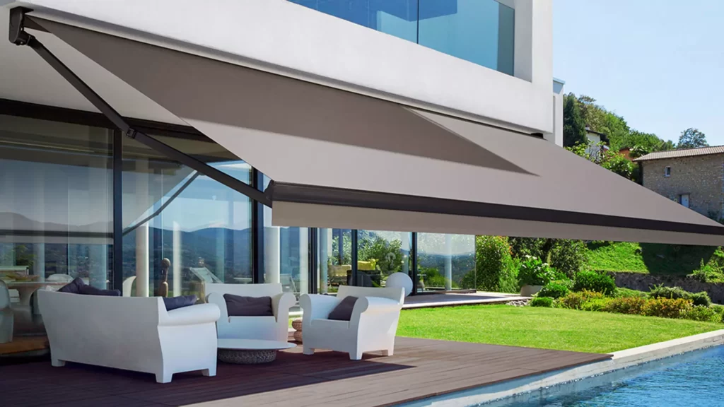 Toldo retrátil para sacada de apartamento