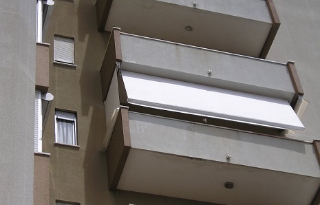 Toldo de alumínio para sacada