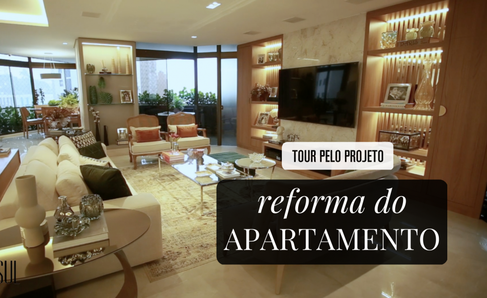 tour apartamento com varanda gourmet