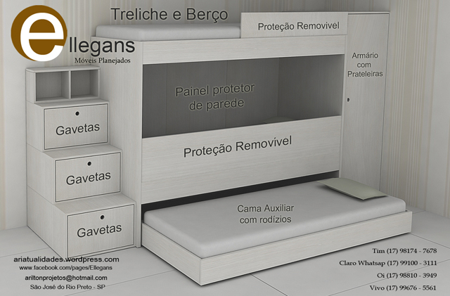 treliche planejada para apartamento