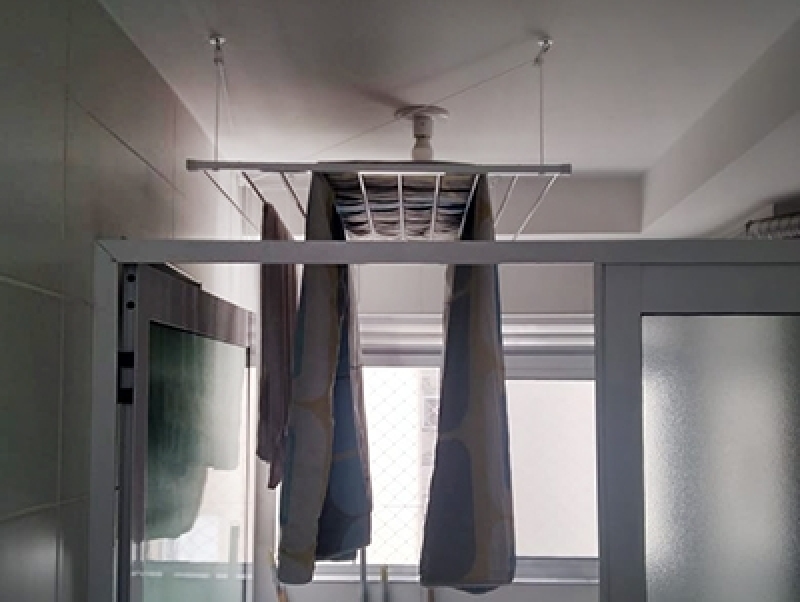 varal economiza espaço apartamento