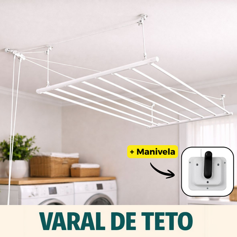 varal de teto pequeno