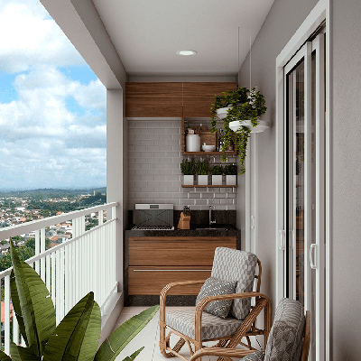 ideias para varanda de apartamento