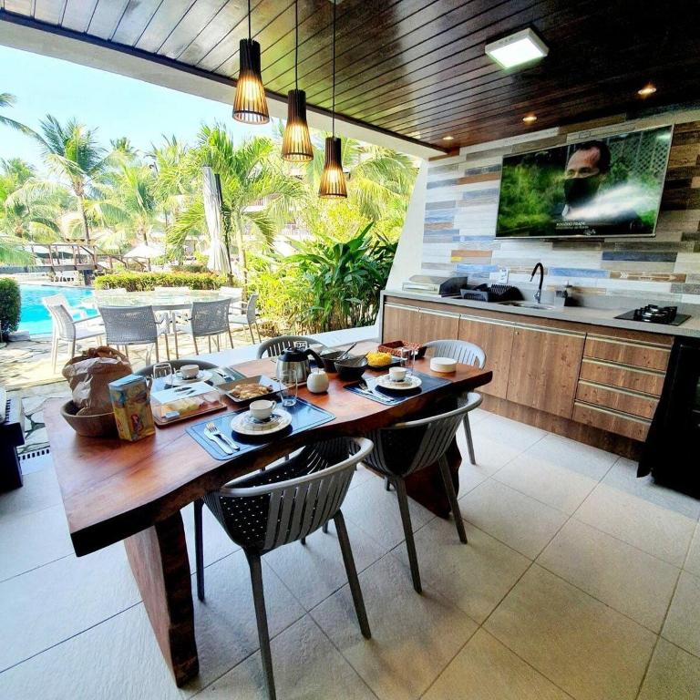 varanda gourmet apartamento com vista mar luxo