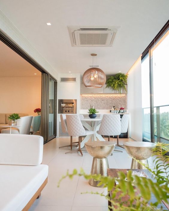 varanda gourmet apartamento pequeno luxo