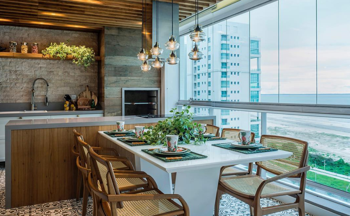 ideias varanda gourmet apartamento pequeno