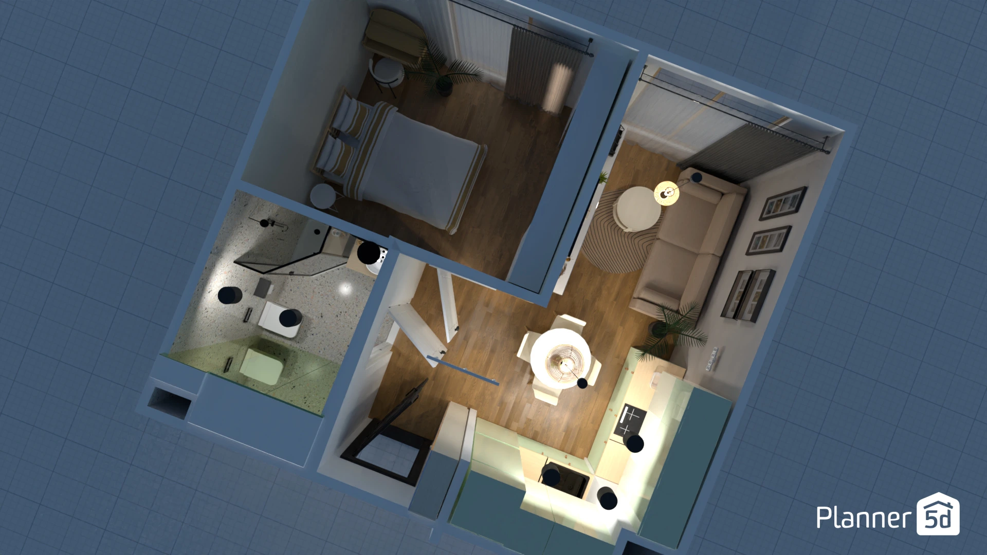 apartamento pequeno decorado
