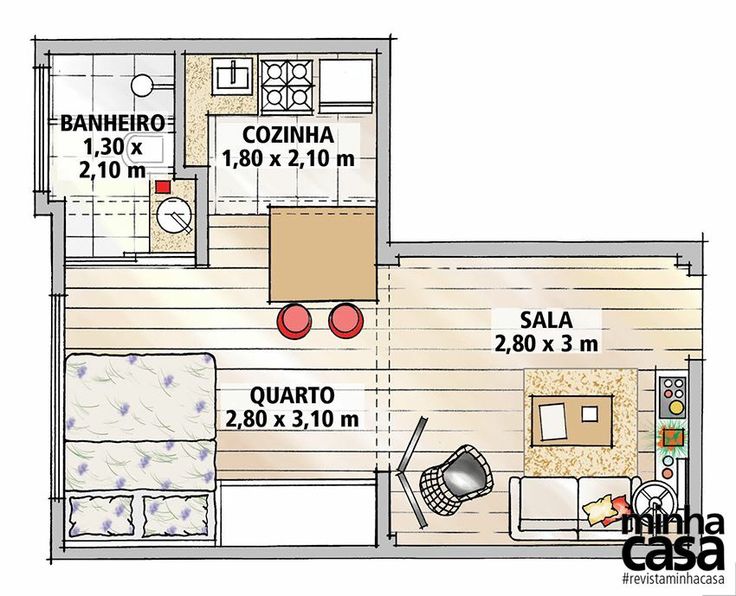 morar em espaço pequeno
