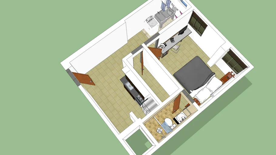 renderizacao apartamento