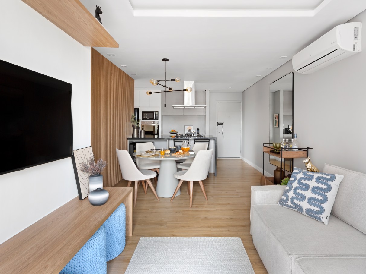 ideias para apartamento compacto 40m