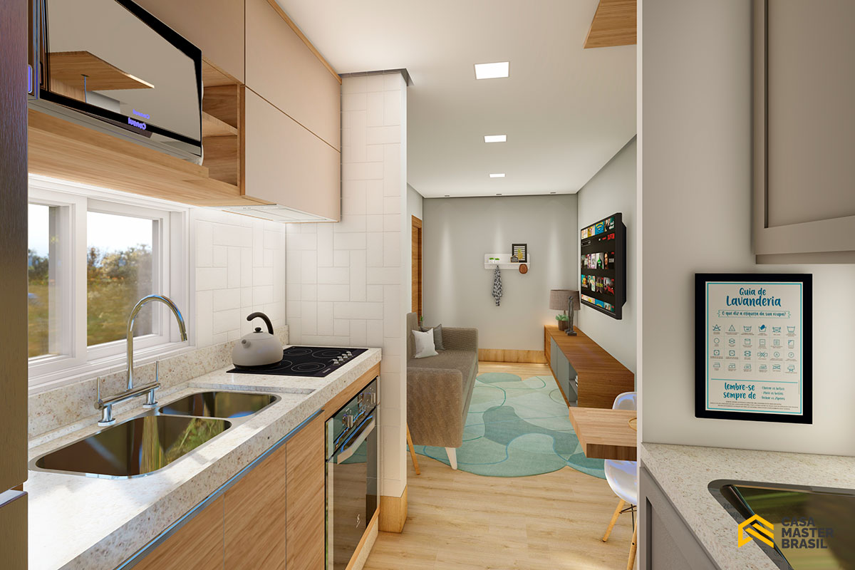 apartamento 42m2 mobiliado