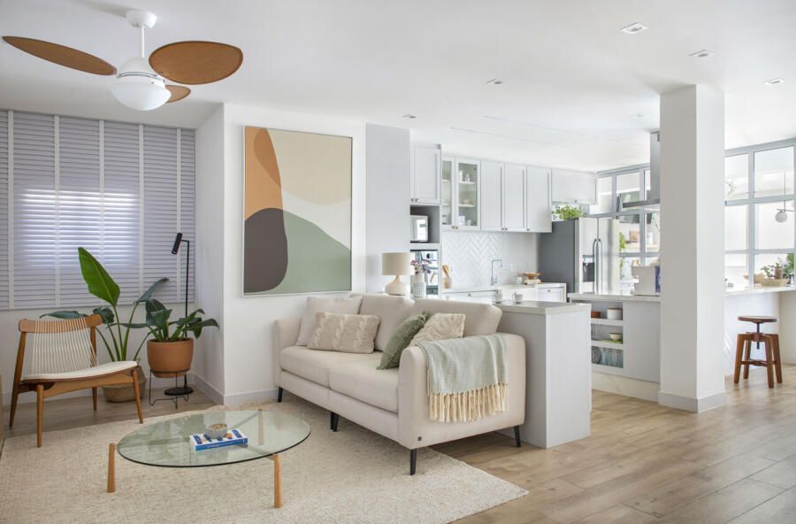 móveis boho para apartamento