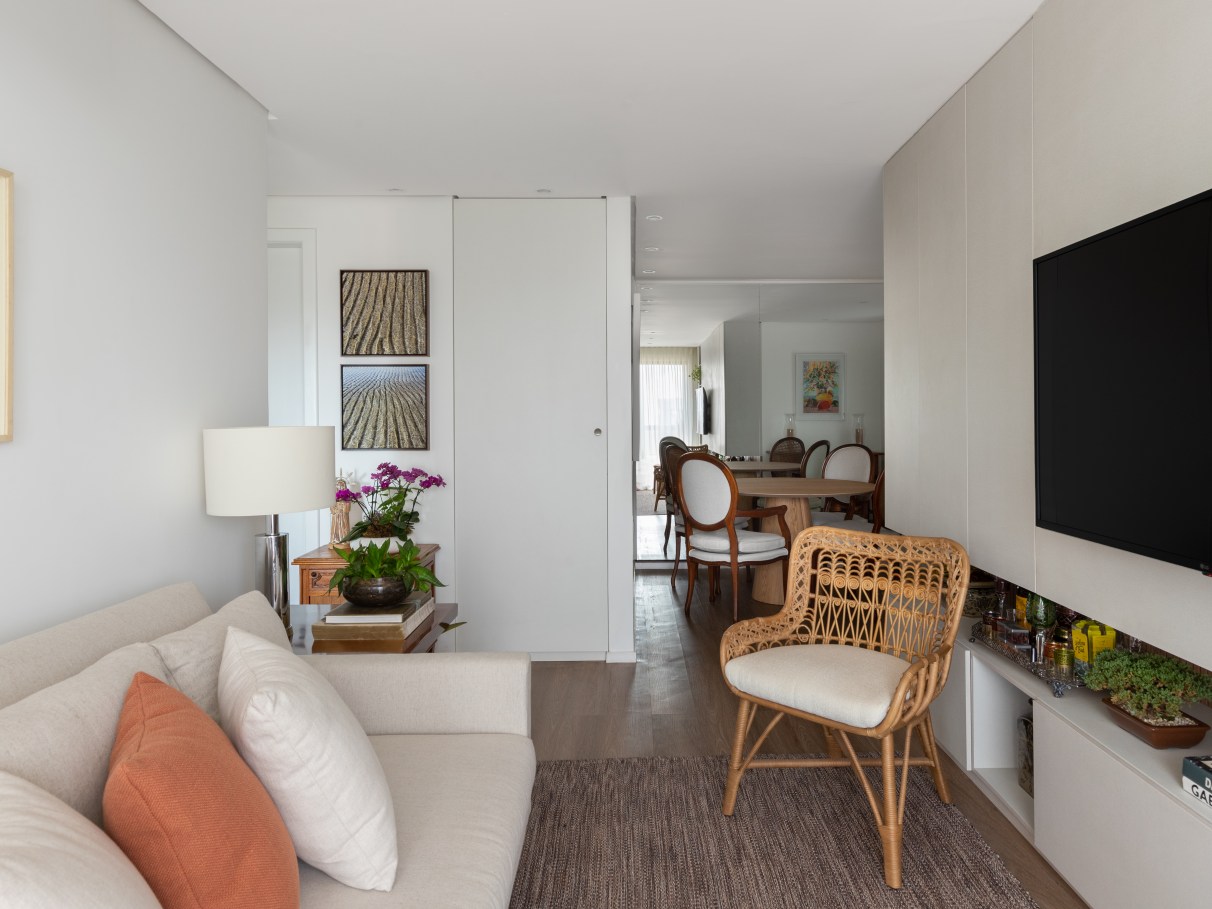 apartamento pequeno branco